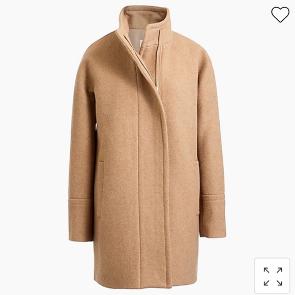 J. Crew Jackets & Blazers - JCrew, Size 4, Tan Peacoat